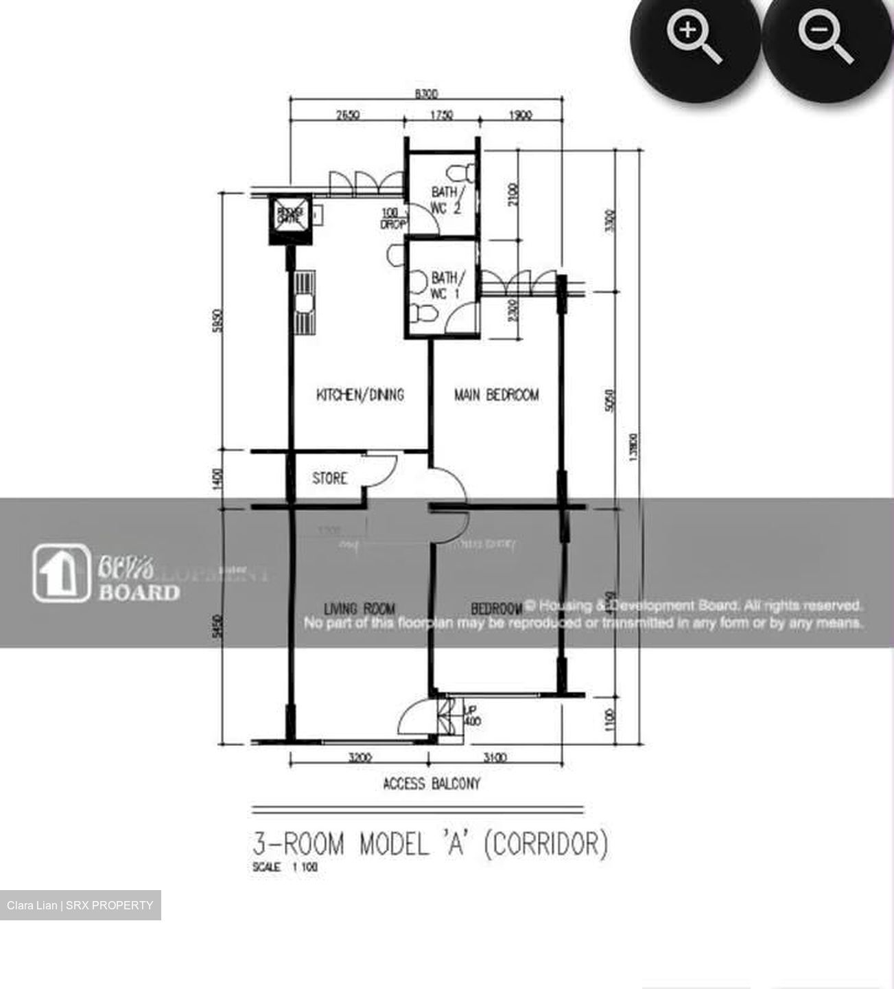 Blk 424 SUN PLAZA GARDENS (Tampines), HDB 3 Rooms #576741131